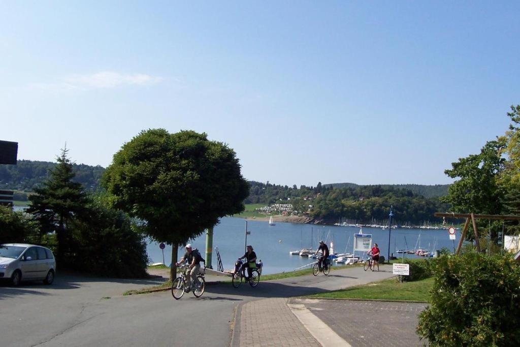 Villa Seeblick genießen in schöner FeWo am Edersee Scheid  Exterior foto