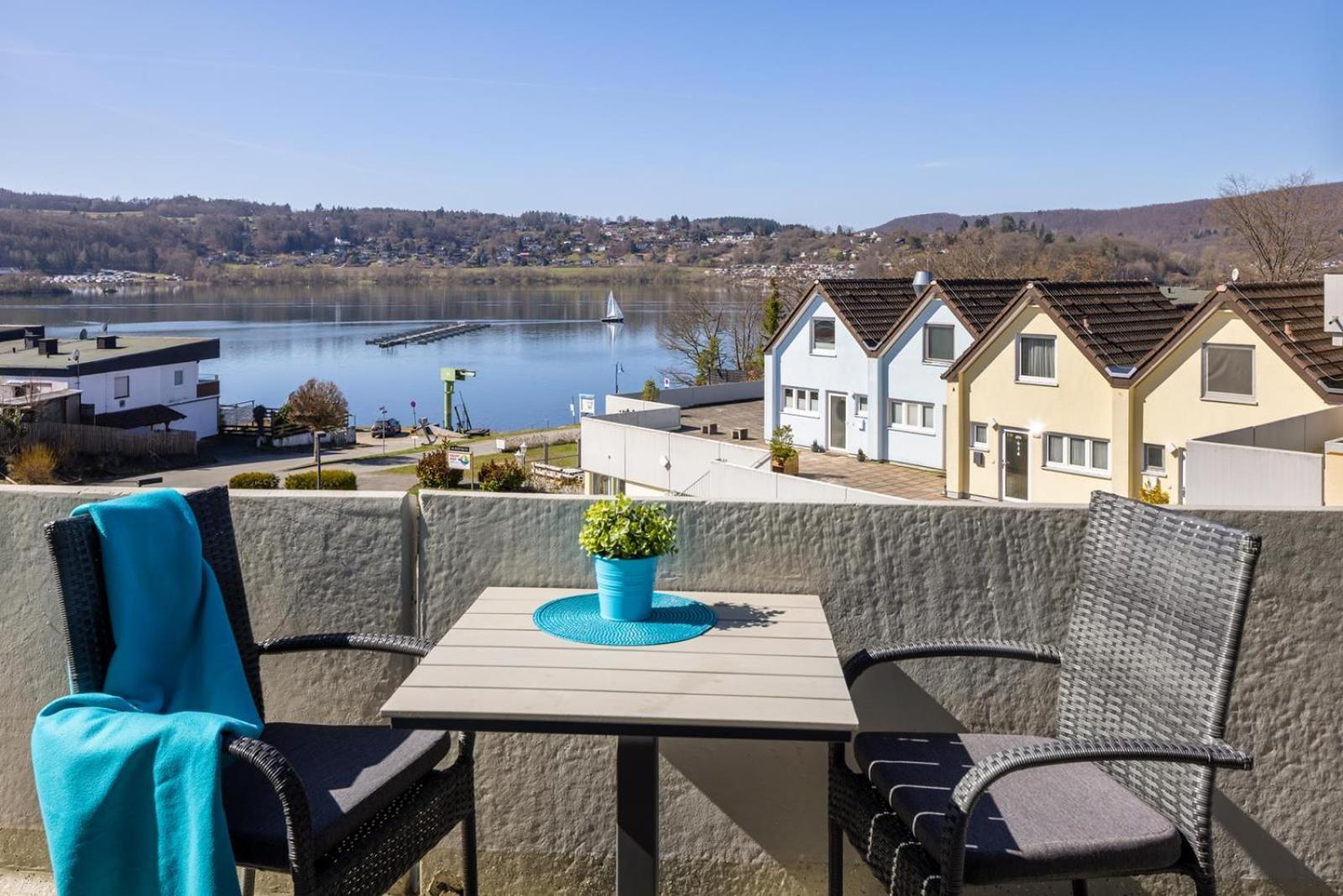 Villa Seeblick genießen in schöner FeWo am Edersee Scheid  Exterior foto